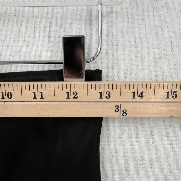 ENZA COSTA Satin Bias Cut Skirt Womens Small 1 Black Midi Pull on Slip Maxi NWOT - Picture 15 of 16